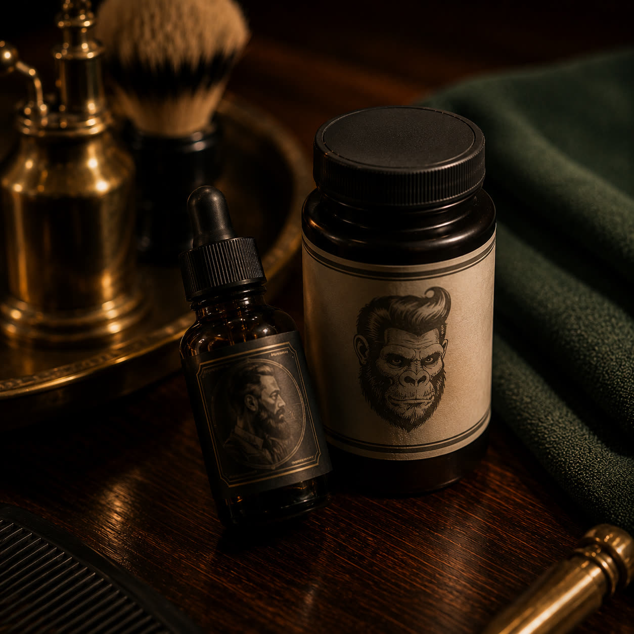 Beard oil and styling product
